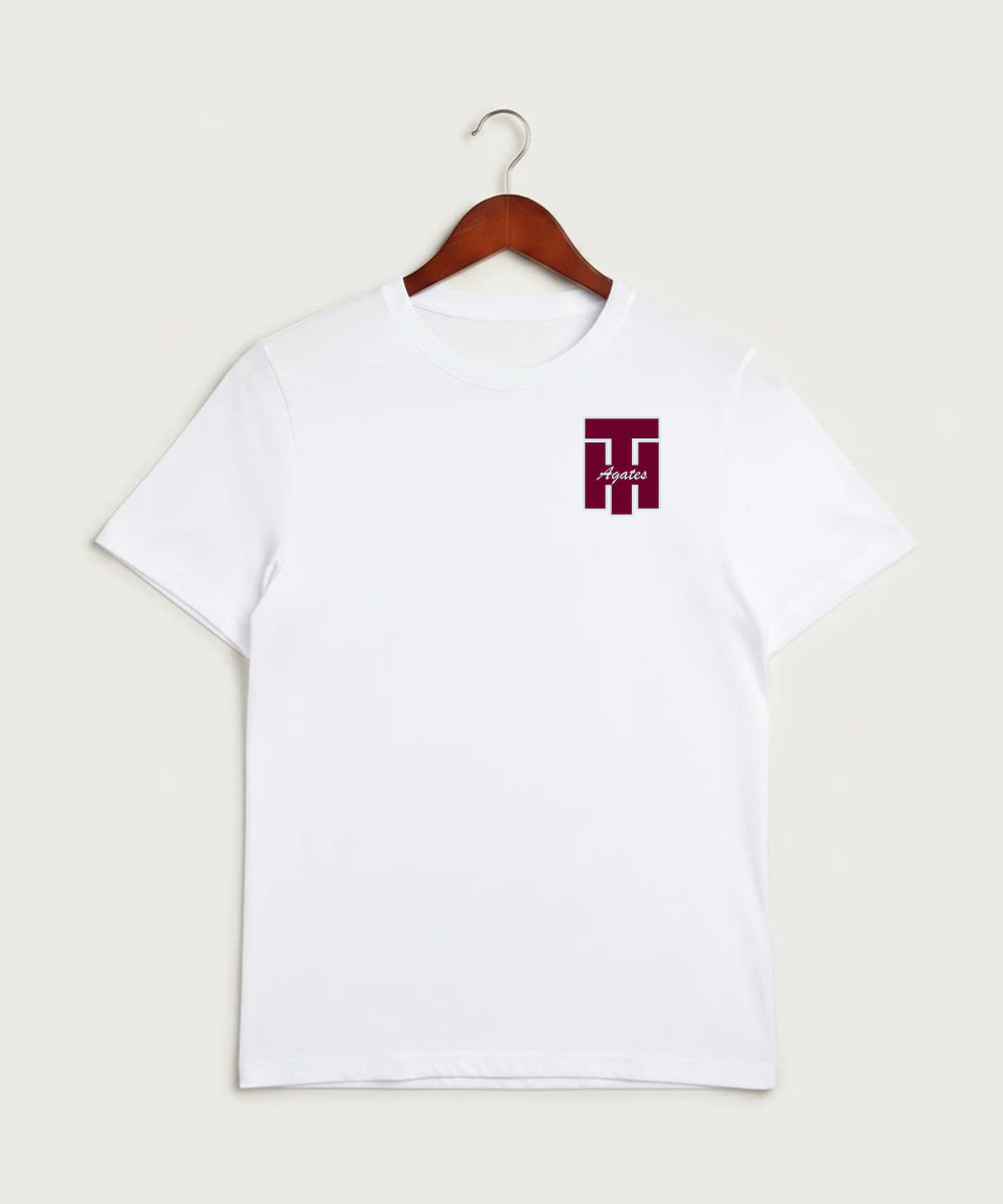 Two Harbors High School Football (Boys) - White Sport-Tek PosiCharge Competitor Tee. ST350
