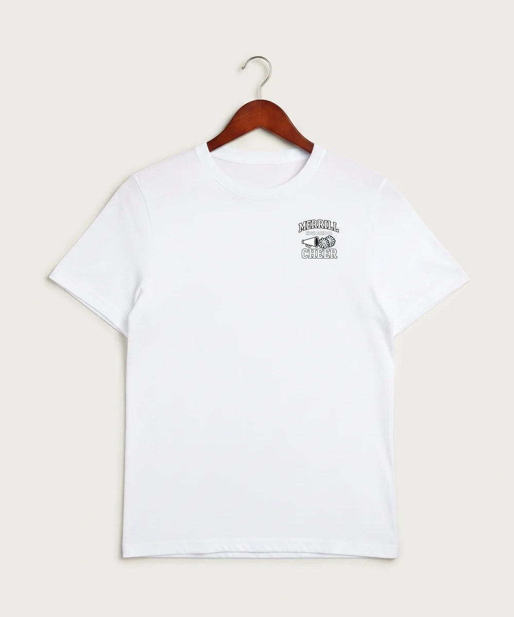 Merrill Dance and Cheer - White Sport-Tek PosiCharge Competitor Tee. ST350