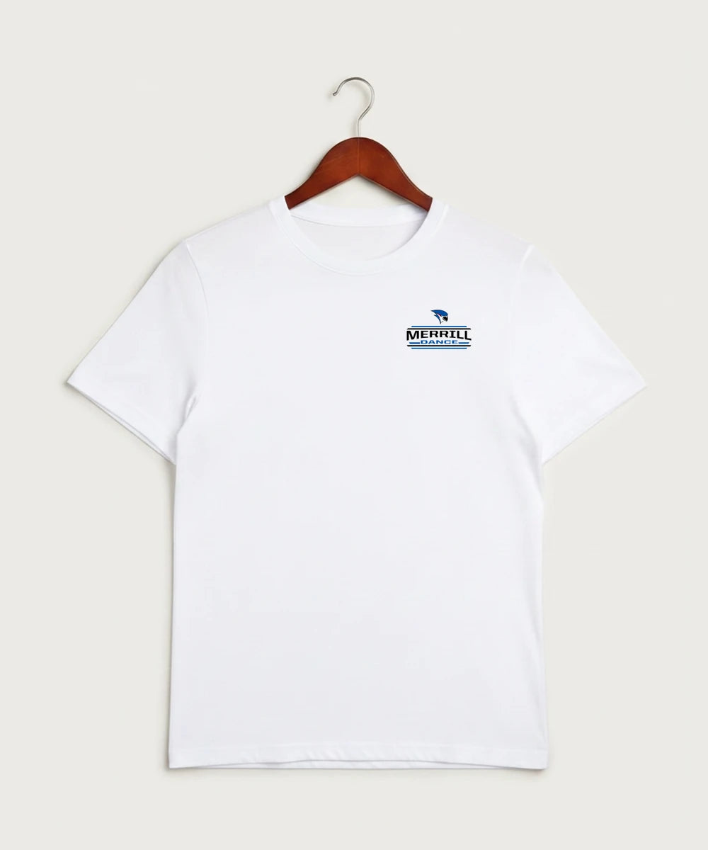 Merrill Dance and Cheer - White Sport-Tek PosiCharge Competitor Tee. ST350