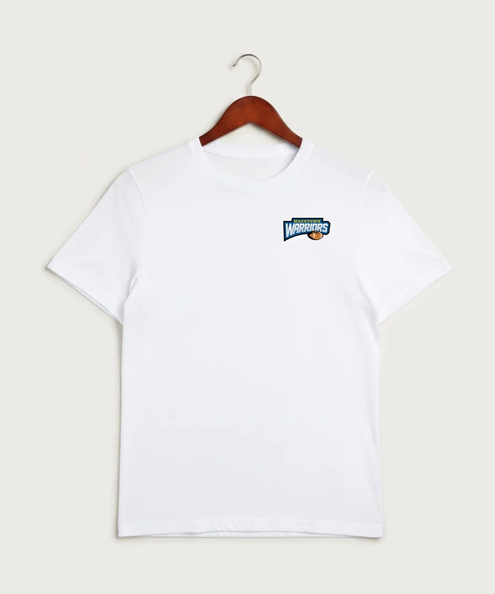 Macktown Warriors Football (Boys) - White Sport-Tek PosiCharge Competitor Tee. ST350