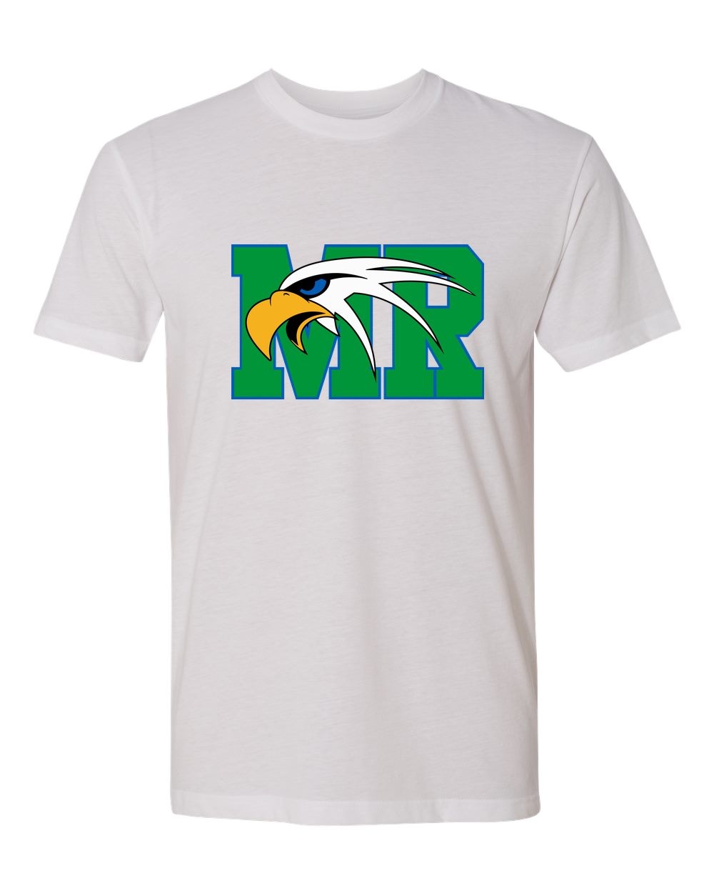 Maple River High School hockey_boys - White T-Shirt - Full Front