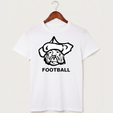 Polo HS Football general - White T-Shirt - Full Front