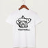 Polo HS Football general - White T-Shirt - Full Front