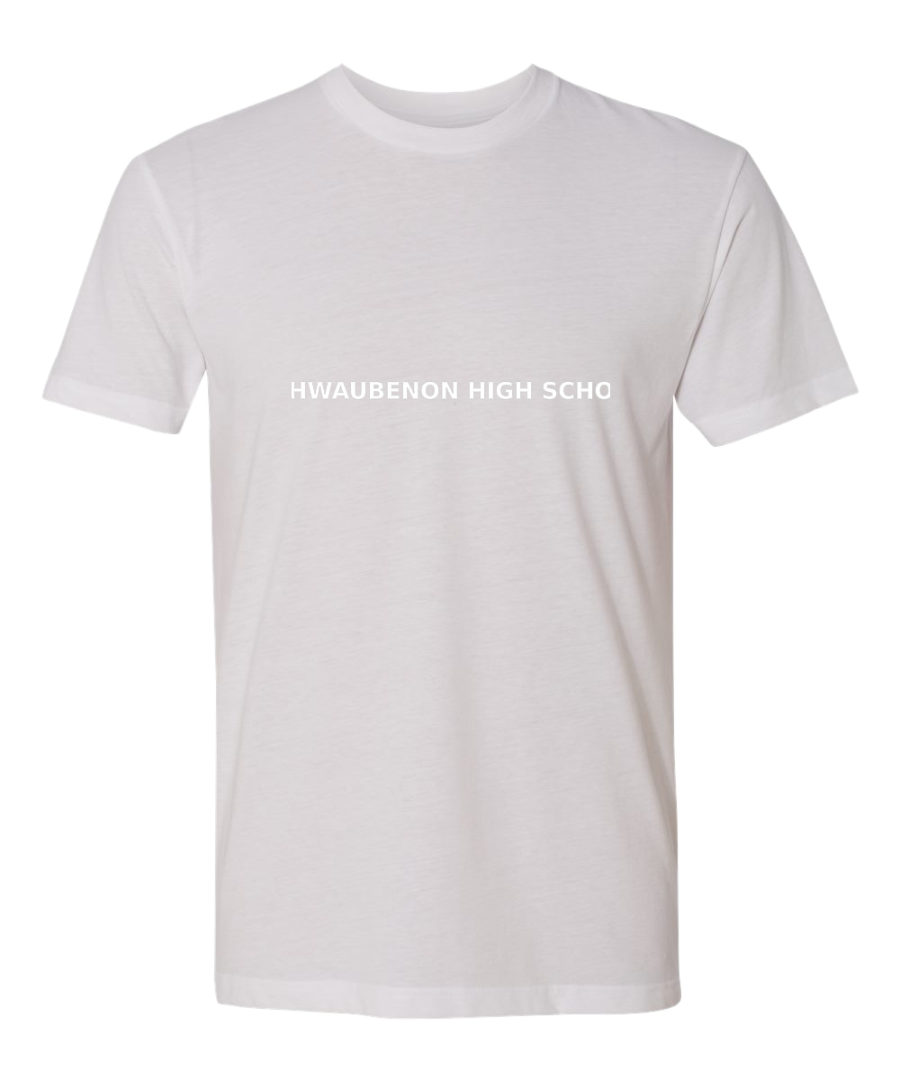 Ashwaubenon Baseball — final e2e test - White T-Shirt - Full Front