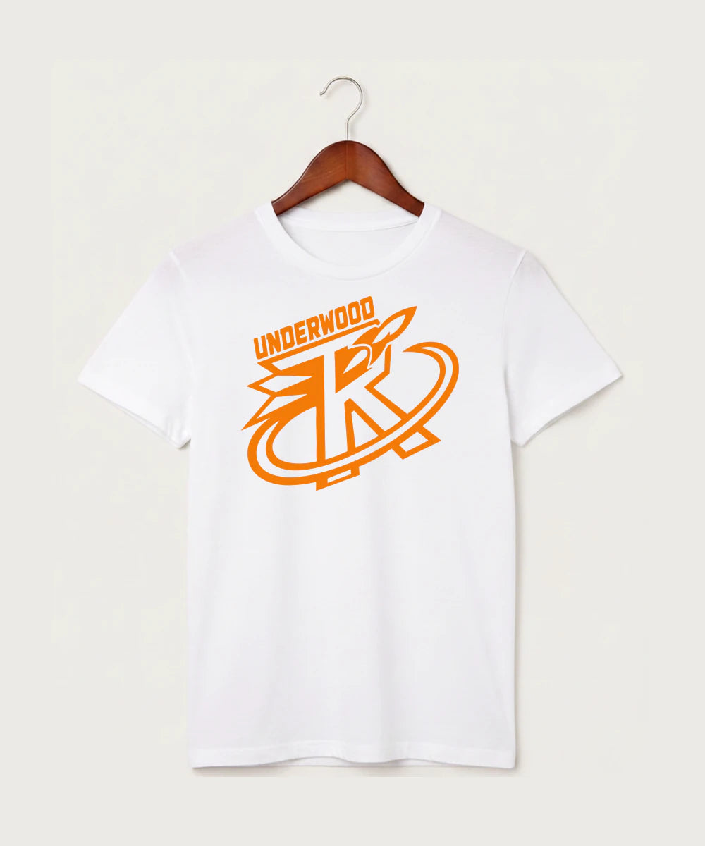 Underwood High School Football (Boys) - White T-Shirt - Full Front