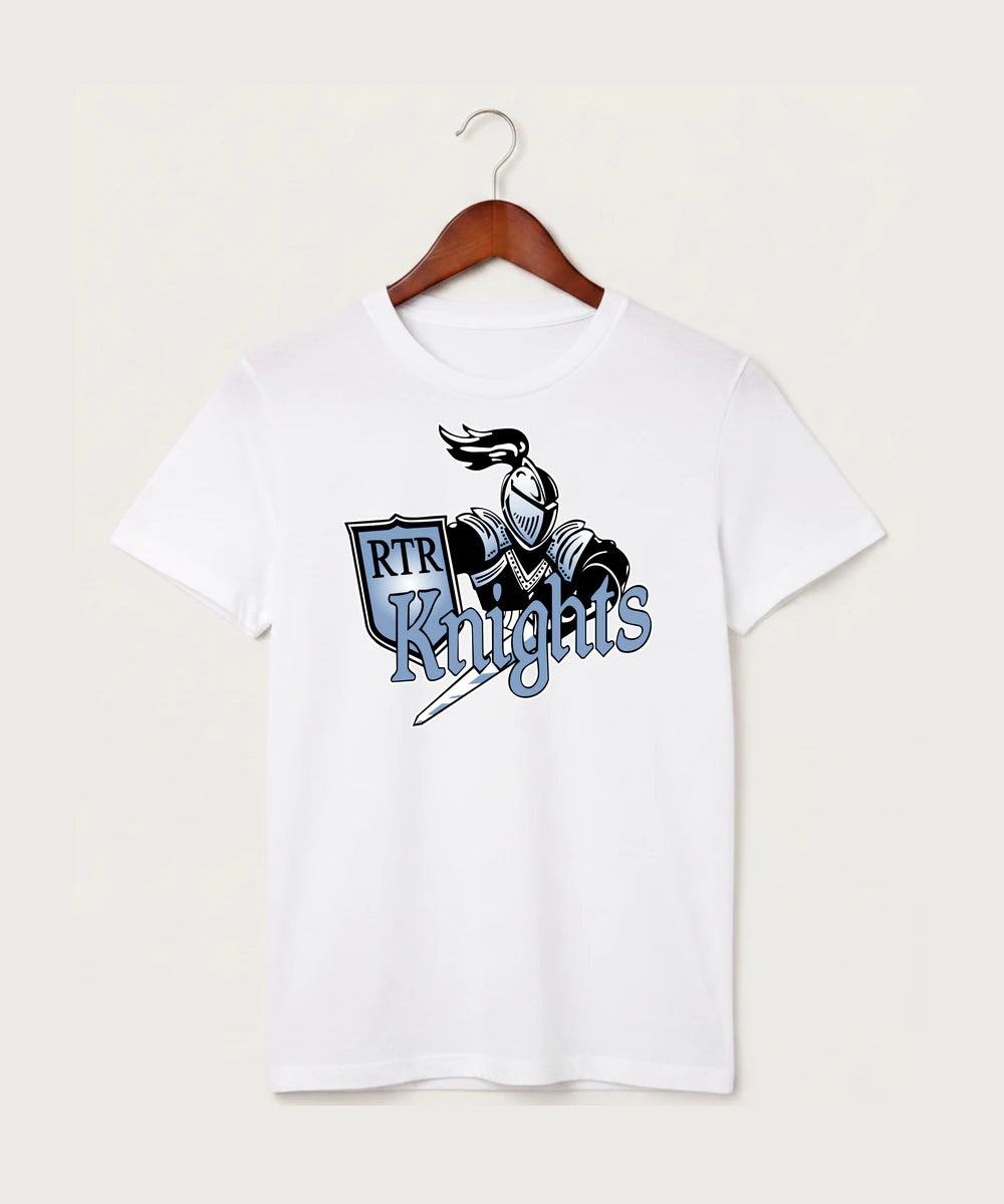 Russell-Tyler-Ruthton High School Football (Boys) - White T-Shirt - Full Front