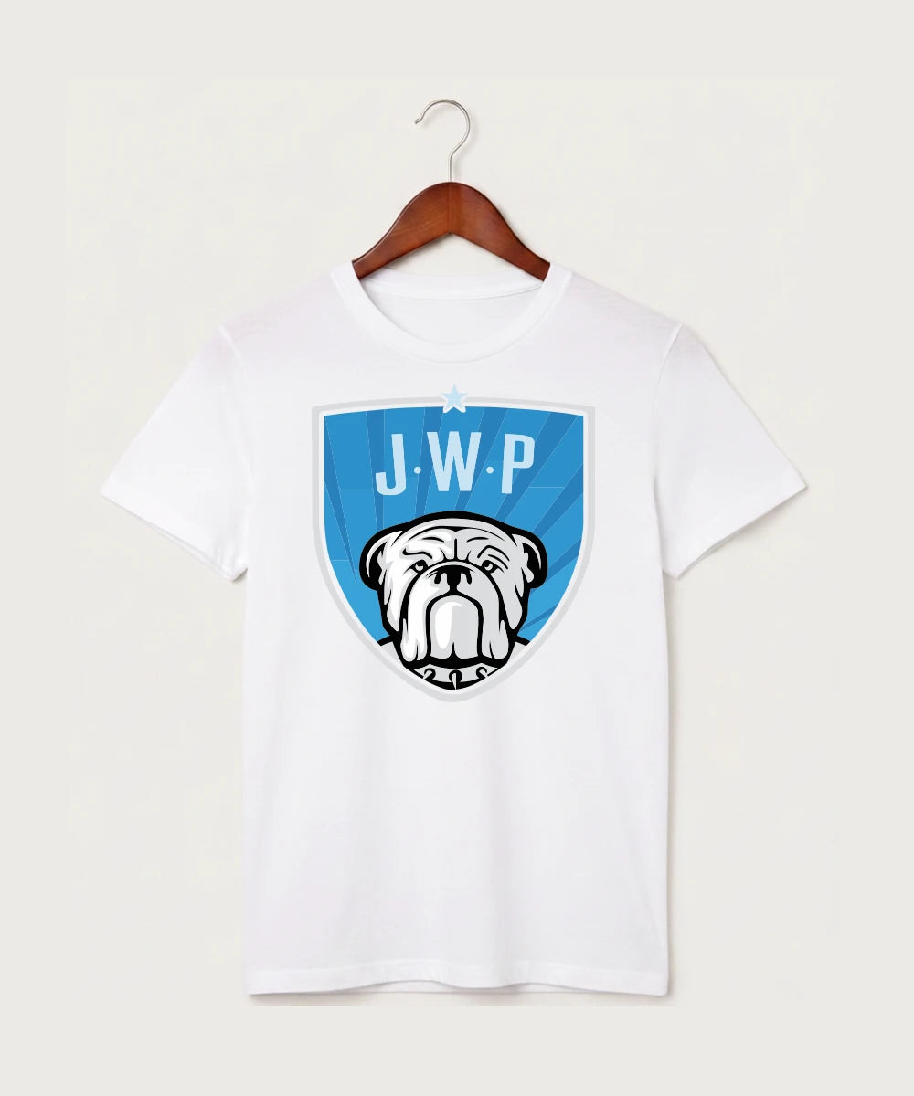 Janesville Waldorf Pemberton Football (Boys) - White T-Shirt - Full Front