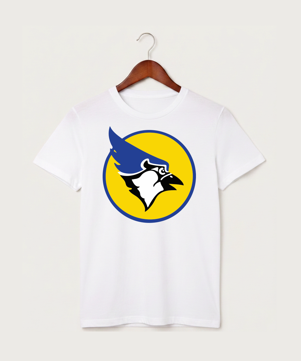Waseca High School Football (Boys) - White T-Shirt - Full Front