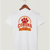 Corona Senior High School Cheer - White T-Shirt - Full Front