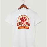 Corona Senior High School Cheer - White T-Shirt - Full Front