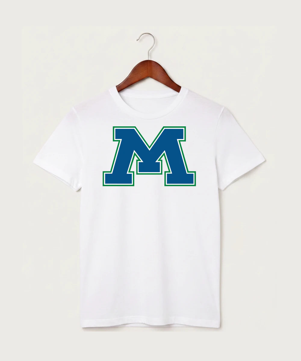 Minnewaska Area High School Football (Boys) - White T-Shirt - Full Front