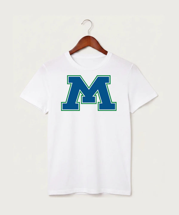 Minnewaska Area High School Football (Boys) - White T-Shirt - Full Front