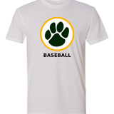 Ashwaubenon Baseball — final e2e test - White T-Shirt - Full Front