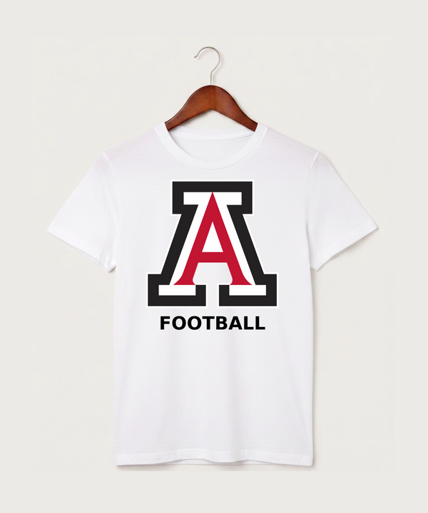 Amboy Football general - White T-Shirt - Full Front