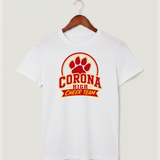 Corona Senior High School Cheer - White T-Shirt - Full Front