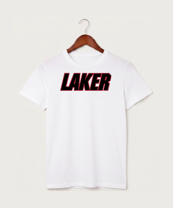 Detroit Lakes Community High School Football (Boys) - White T-Shirt - Full Front