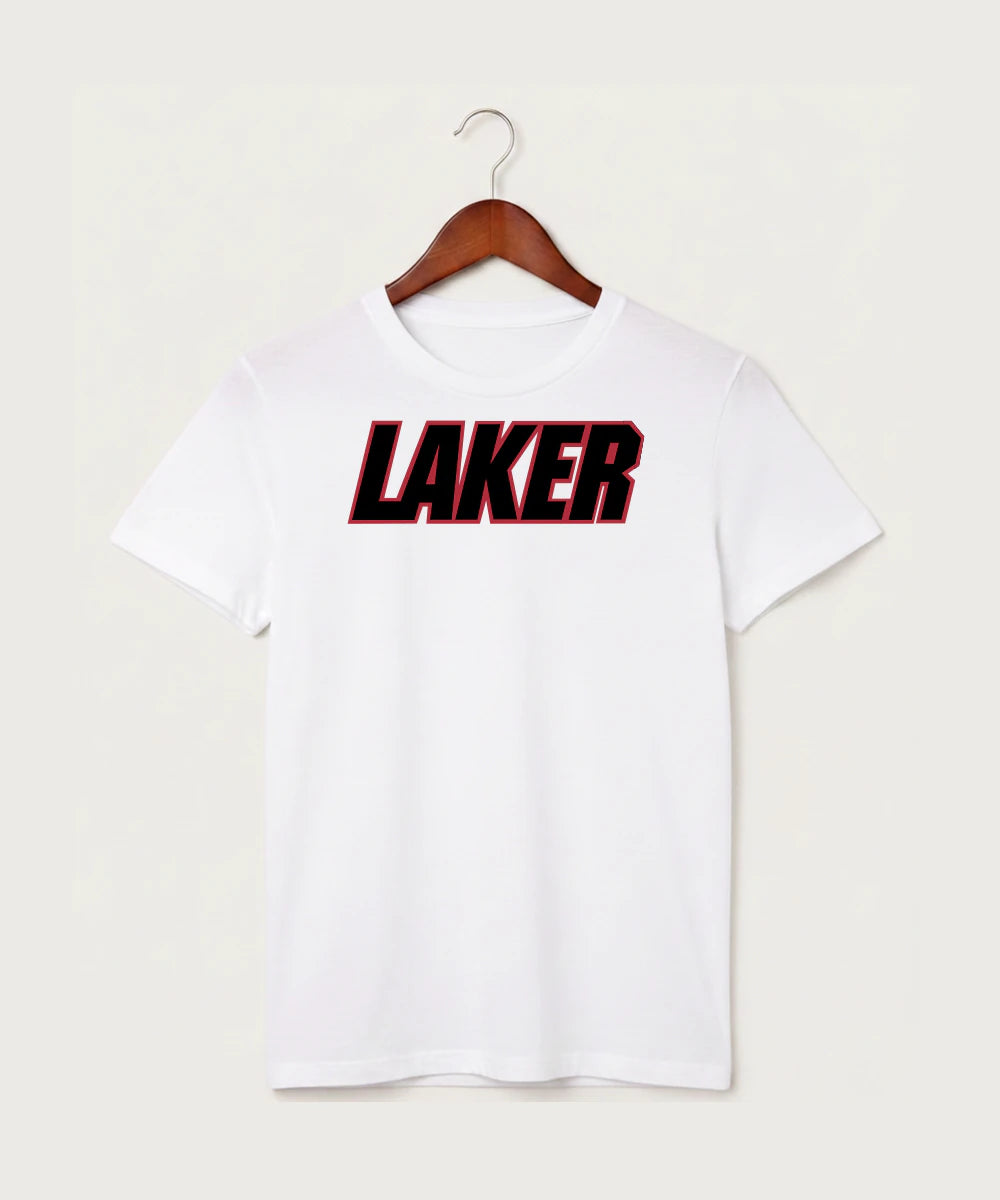 Detroit Lakes Community High School Football (Boys) - White T-Shirt - Full Front