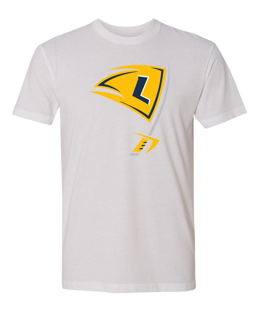 Howard Lake-Waverly-Winsted Football - White T-Shirt - Full Front