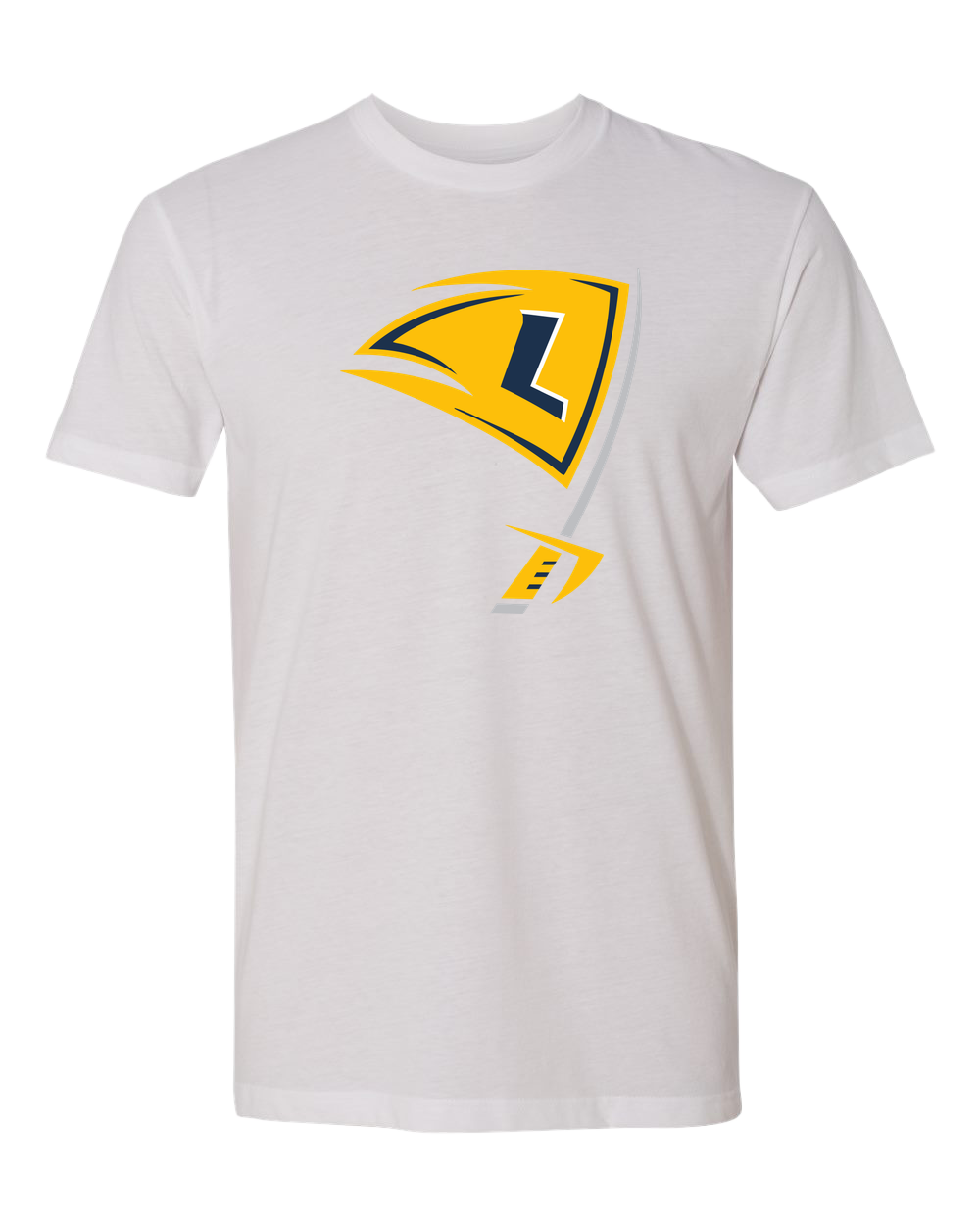 Howard Lake-Waverly-Winsted Football - White T-Shirt - Full Front