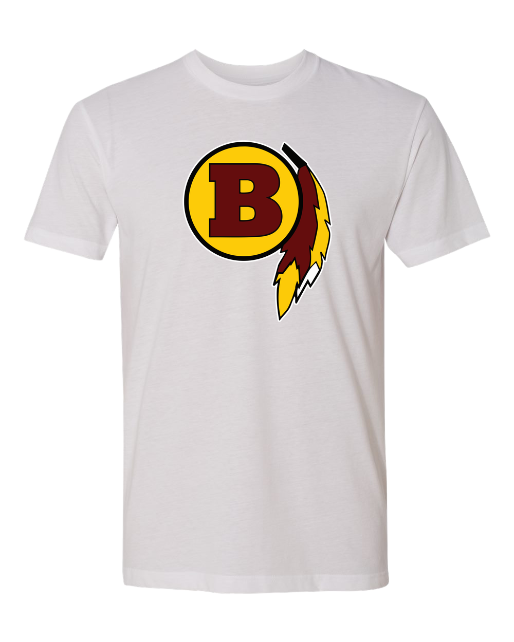Benson Football - White T-Shirt - Full Front