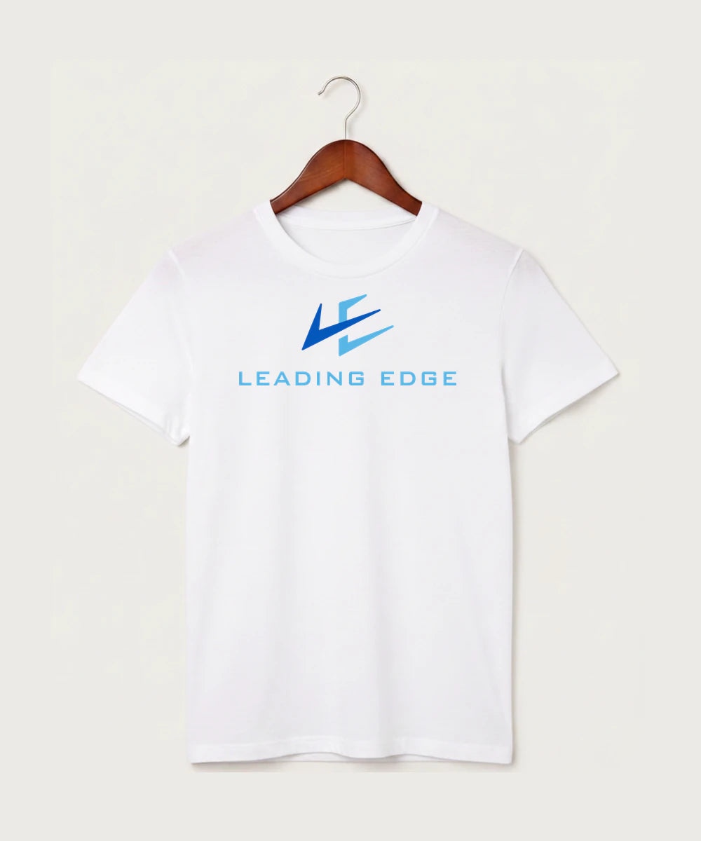 Leading Edge Team Store - White T-Shirt - Full Front