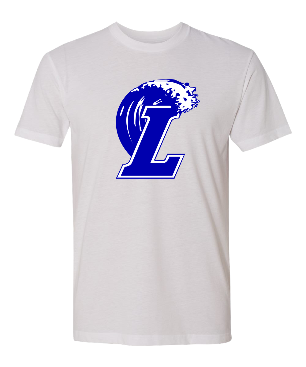 Lakeview Football - White T-Shirt - Full Front