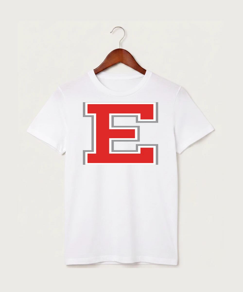 Duluth East High School Football (Boys) - White T-Shirt - Full Front