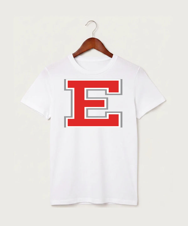 Duluth East High School Football (Boys) - White T-Shirt - Full Front
