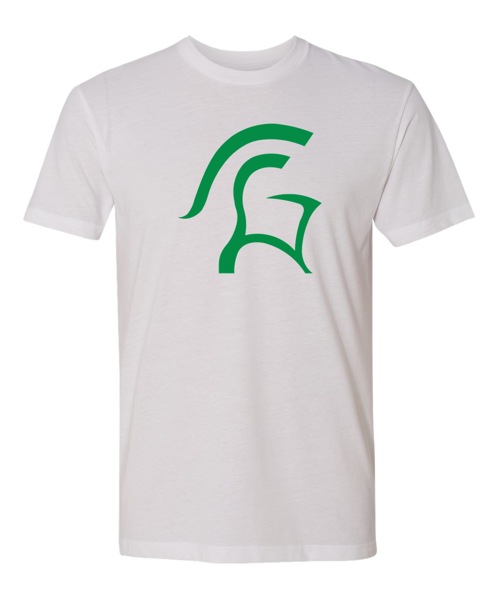 La Crescent-Hokah Football - White T-Shirt - Full Front