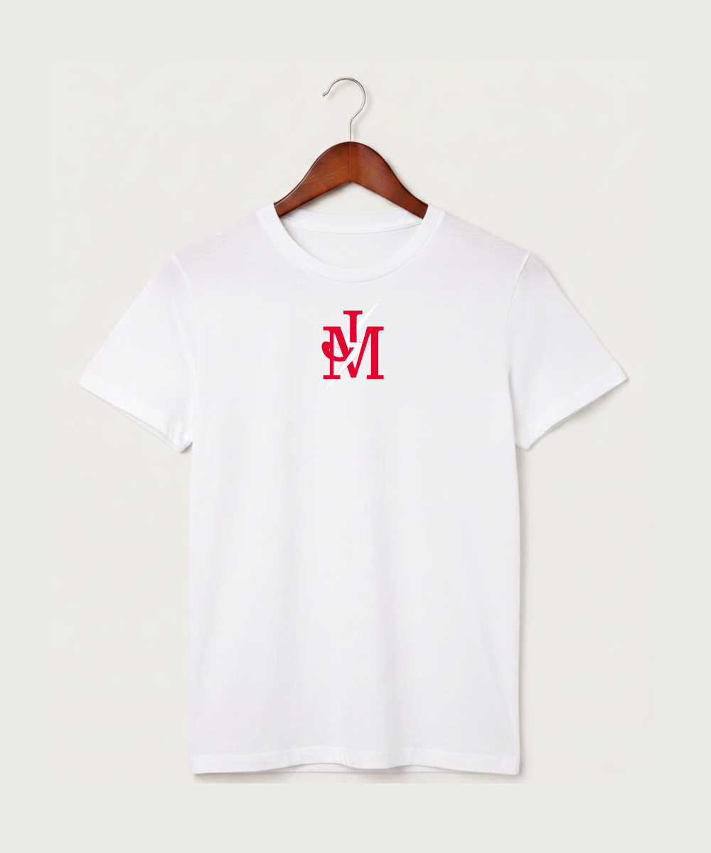 John Marshall High School Cross Country (Coed) - White T-Shirt - Full Front