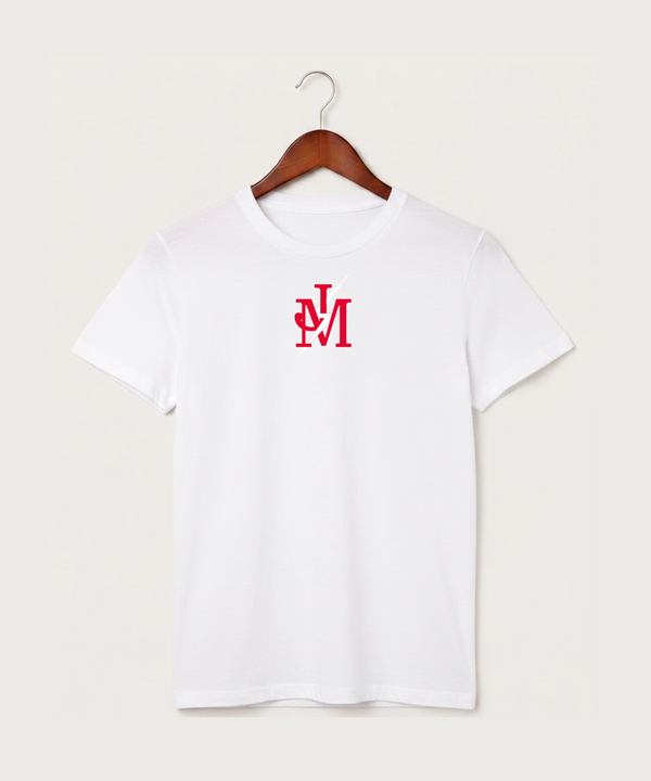 John Marshall High School Cross Country (Coed) - White T-Shirt - Full Front