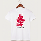 Amboy Football general - White T-Shirt - Full Front