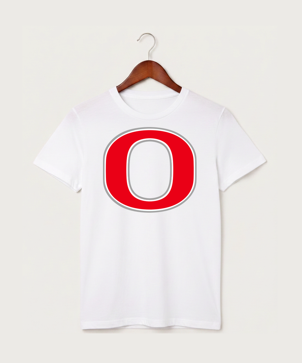 Osakis High School Athletics Coed - White T-Shirt - Full Front