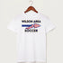Wilson Area School Soccer Soccer - White T-Shirt - Full Front