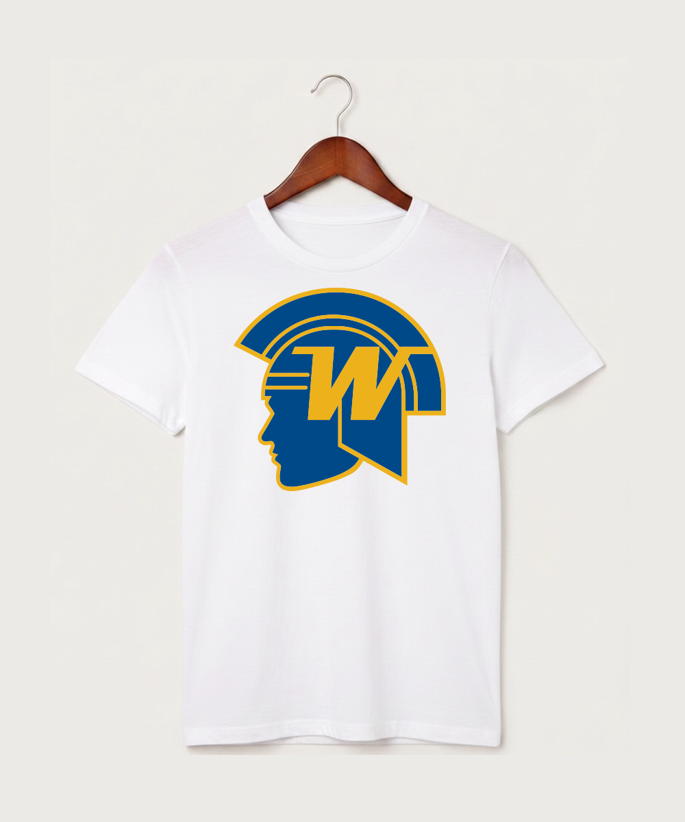 Wayzata High School Football (Boys) - White T-Shirt - Full Front