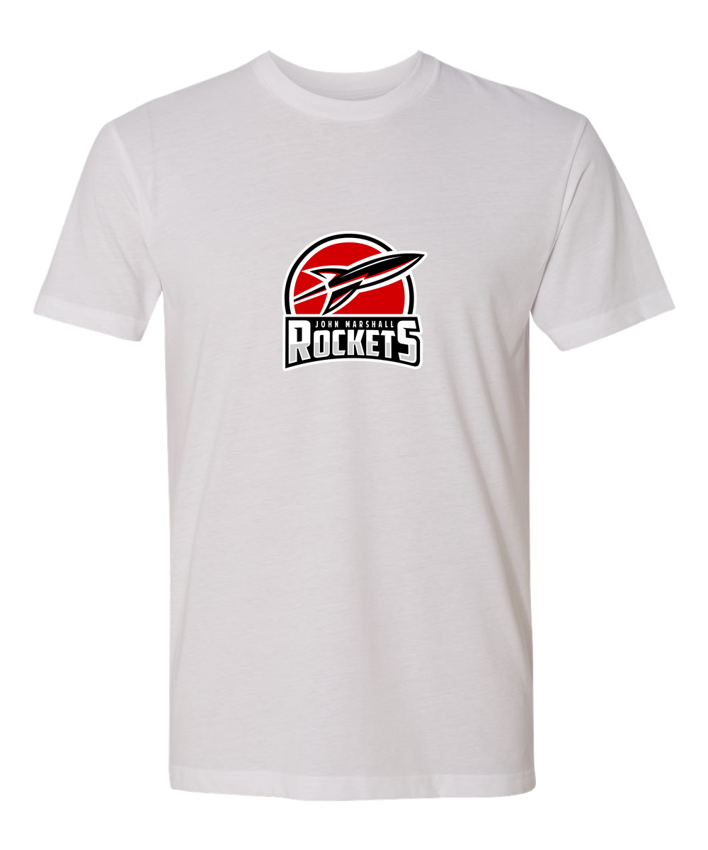 John Marshall Swim Dive - White T-Shirt - Full Front
