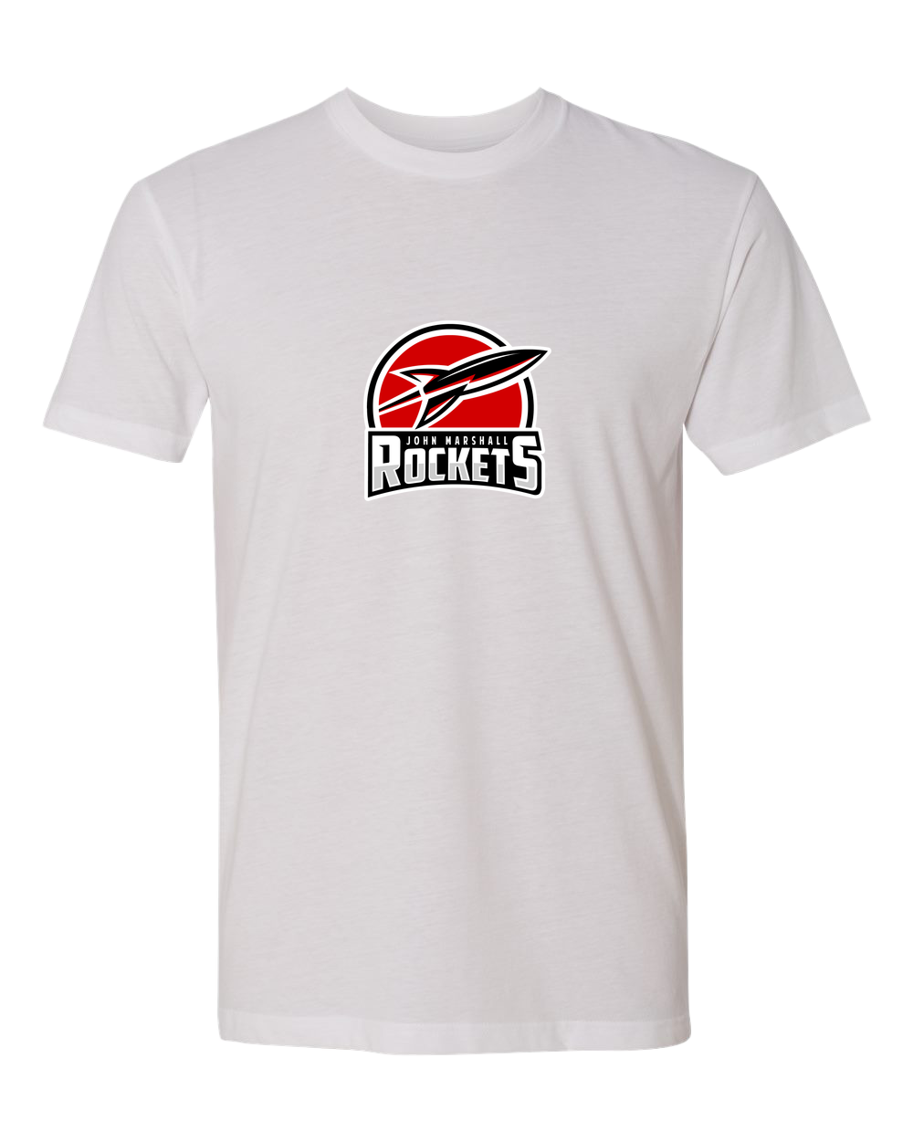 John Marshall Swim Dive - White T-Shirt - Full Front