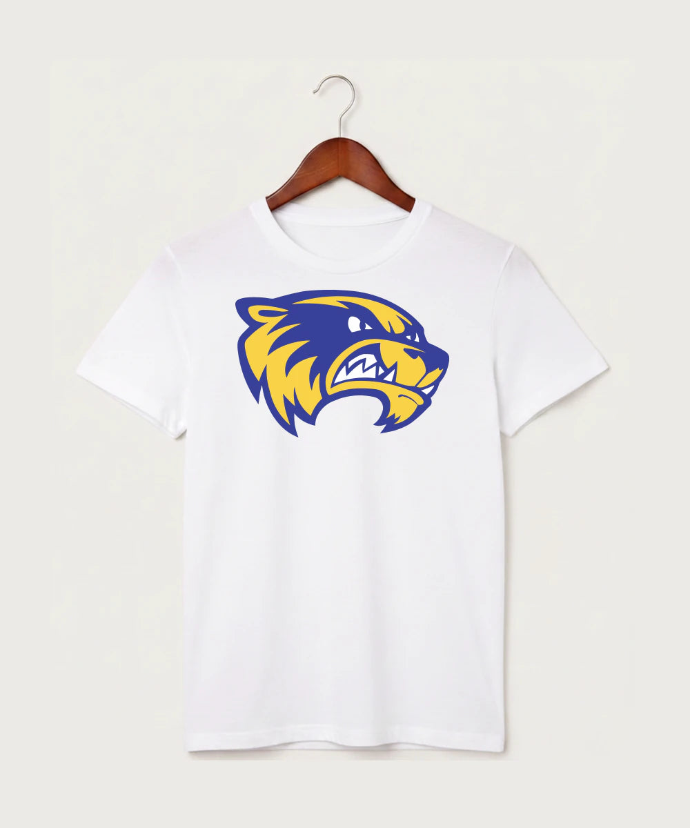 Wadena Deer Creek High School Football (Boys) - White T-Shirt - Full Front