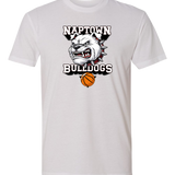Naptown basketball_boys - White T-Shirt - Full Front