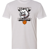 Naptown basketball_boys - White T-Shirt - Full Front