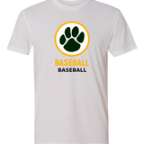 Ashwaubenon Baseball — final e2e test - White T-Shirt - Full Front