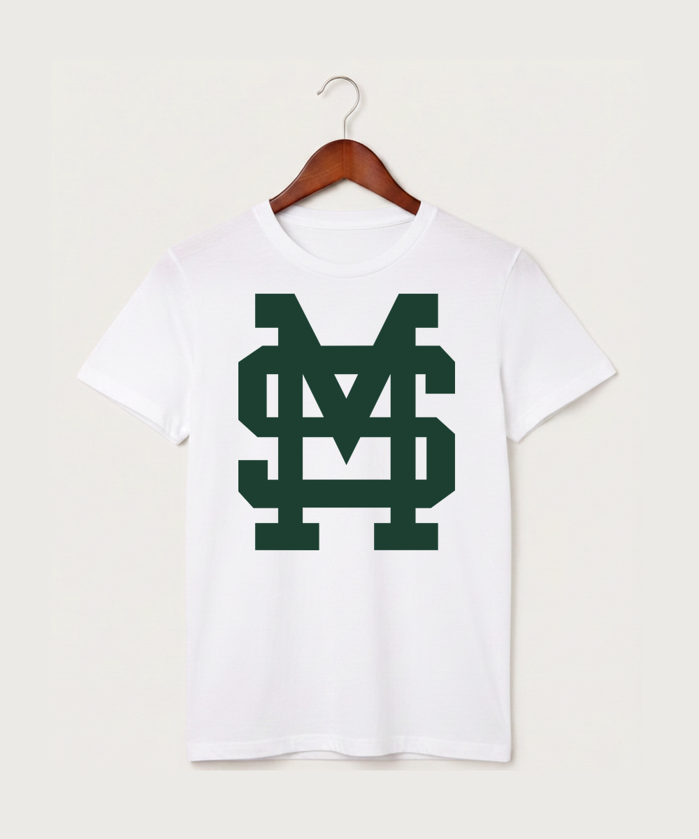 Sleepy Eye St. Mary's High School Athletics - White T-Shirt - Full Front