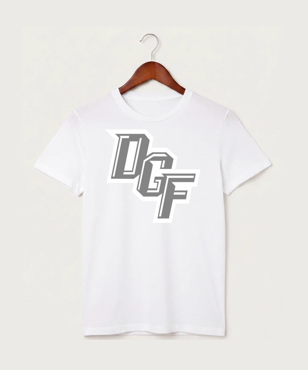 DGF High School Football (Boys) - White T-Shirt - Full Front