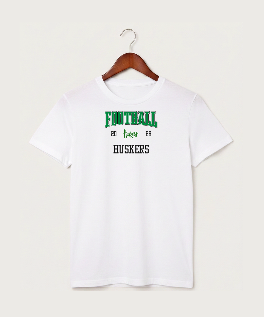 Holdingford High School Football (Boys) - White T-Shirt - Full Front