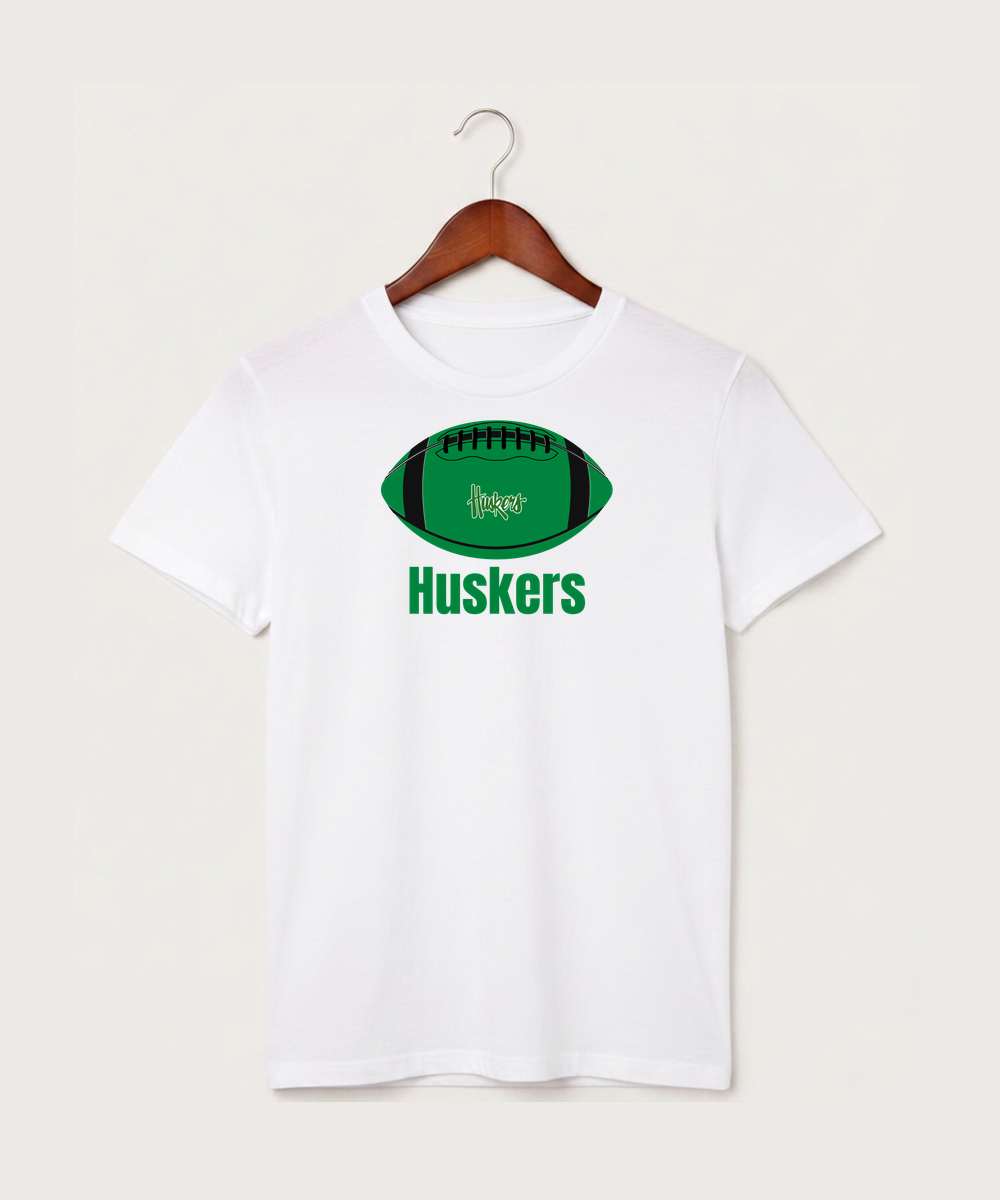 Holdingford High School Football (Boys) - White T-Shirt - Full Front