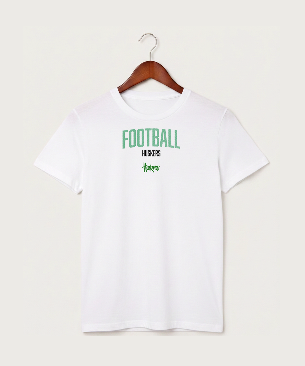Holdingford High School Football (Boys) - White T-Shirt - Full Front