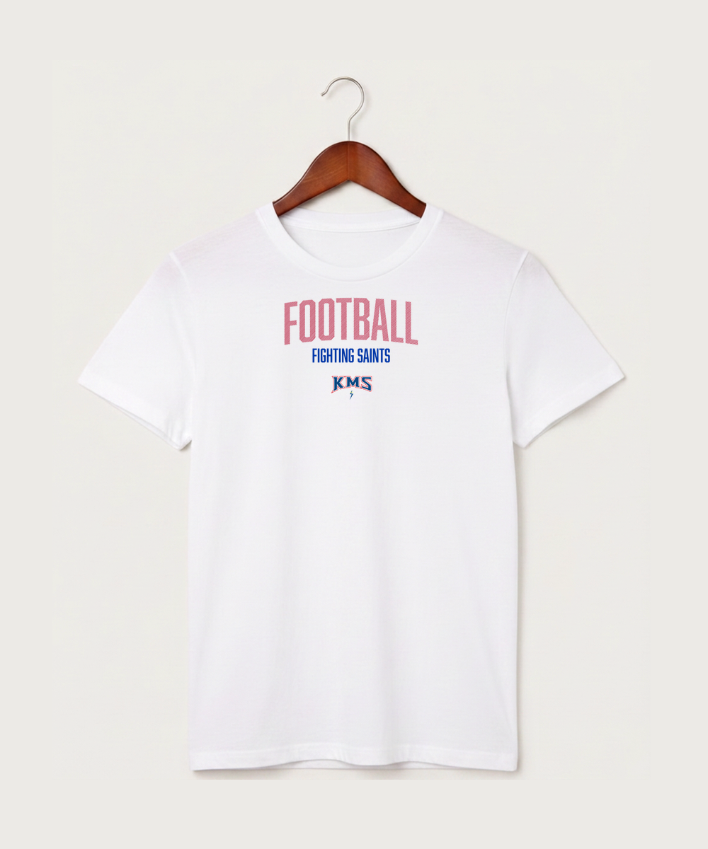 Kerkhoven-Murdock-Sunburg High School Football (Boys) - White T-Shirt - Full Front