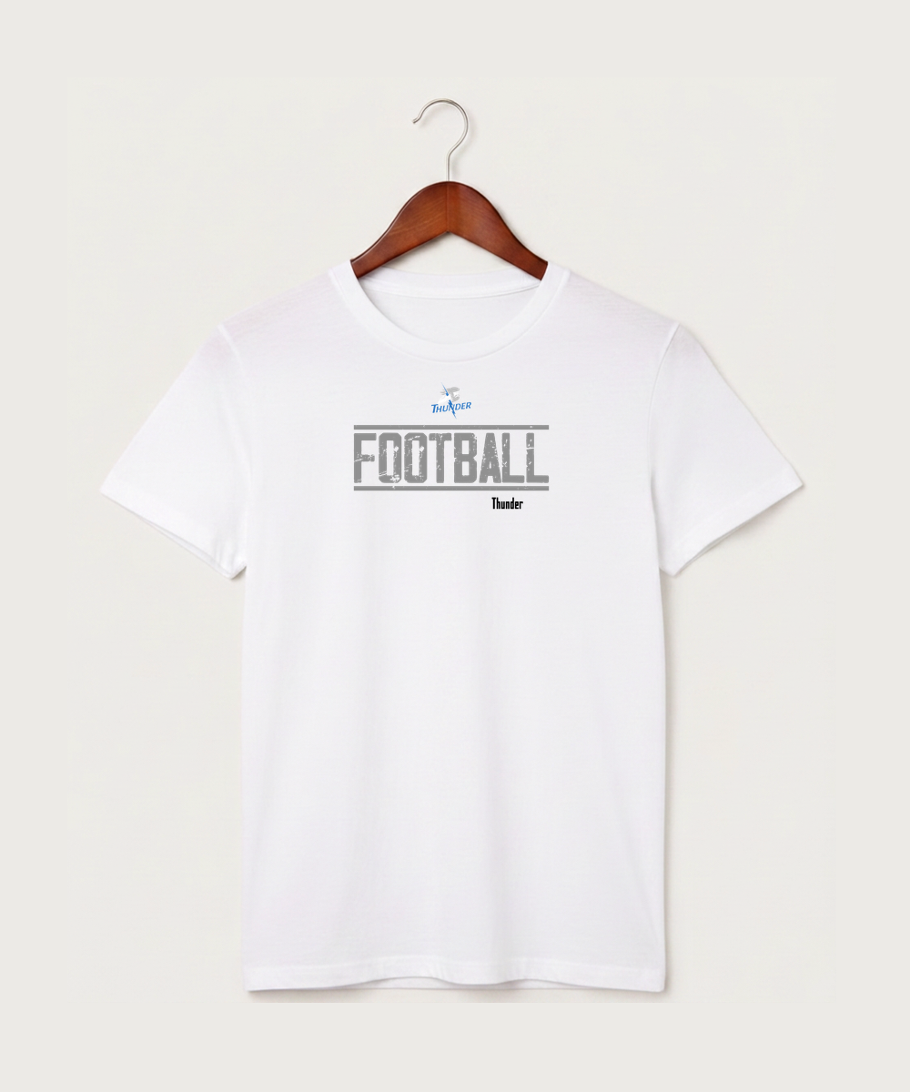Long Prairie Grey Eagle High School Football (Boys) - White T-Shirt - Full Front
