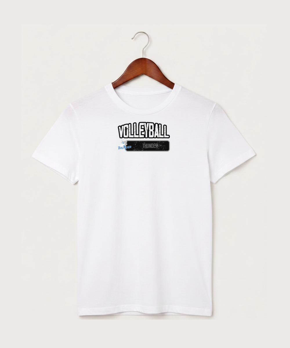 Long Prairie Grey Eagle High School Volleyball (Girls) - White T-Shirt - Full Front