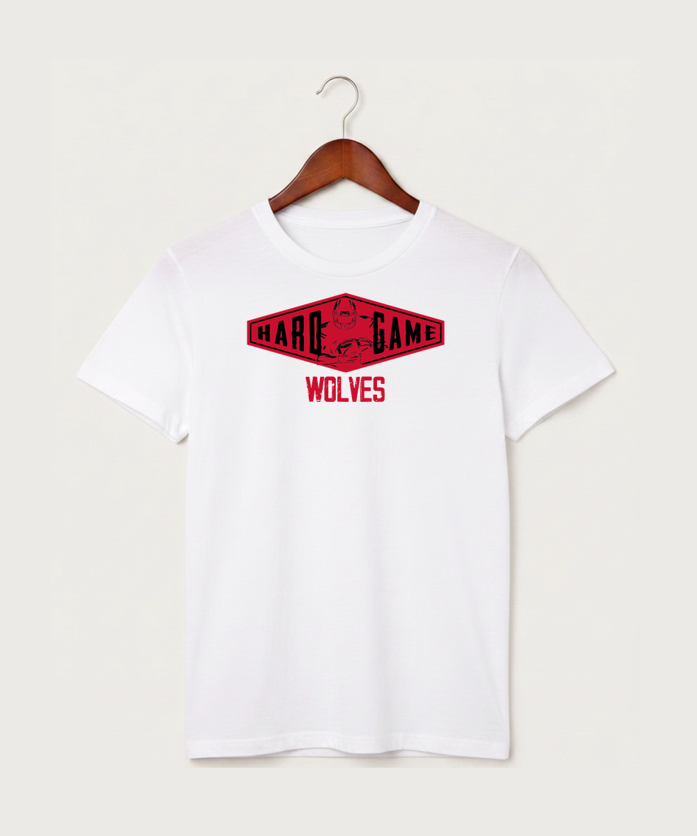 Milaca High School Football (Boys) - White T-Shirt - Full Front